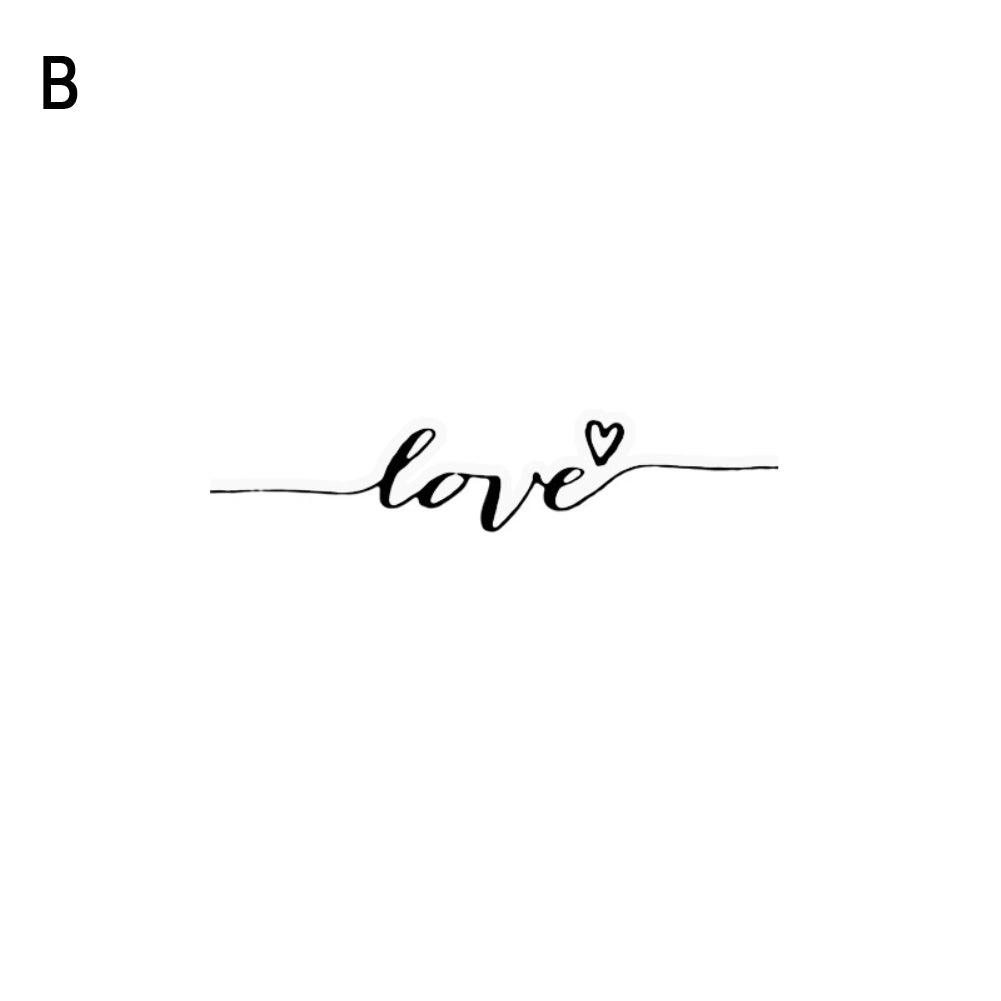 Nordic Leaf Love Painting Decorative Picture Home Wall Art Decor Posters Mural