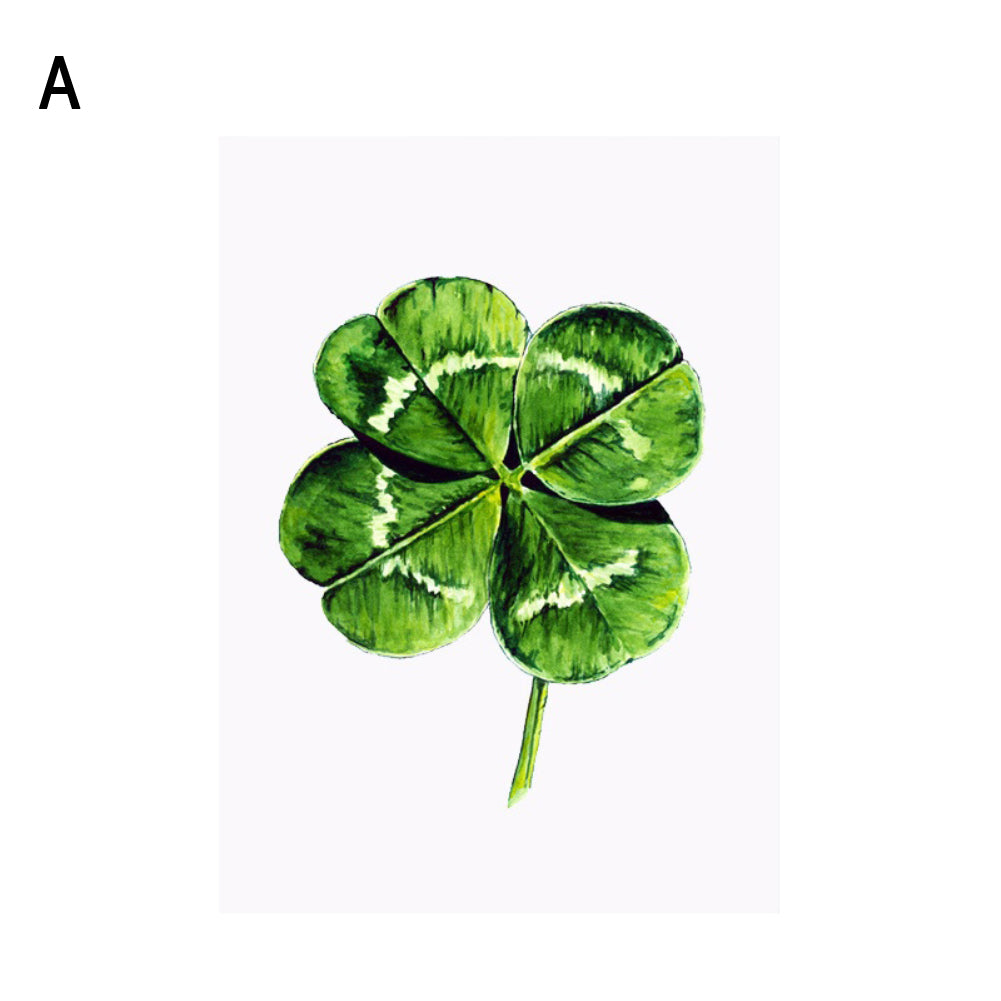 Nordic Leaf Love Painting Decorative Picture Home Wall Art Decor Posters Mural