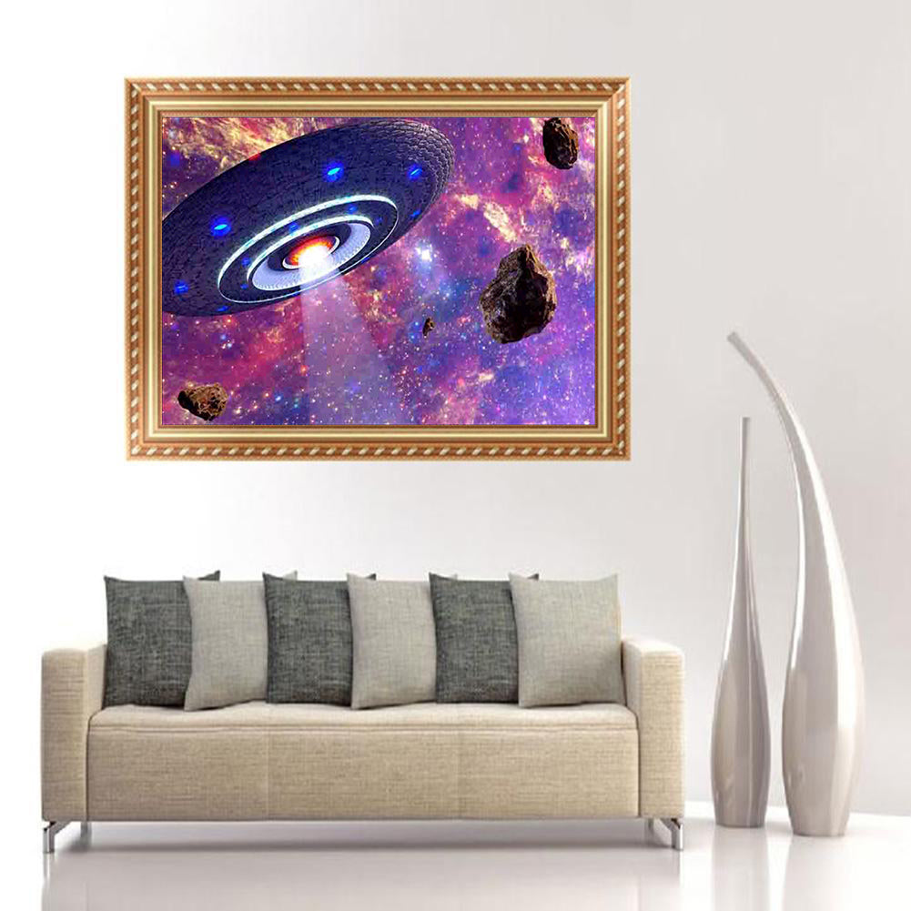 Star Sky Space Embroidery Cross Stitch Full Resin Diamond Painting Room Decor