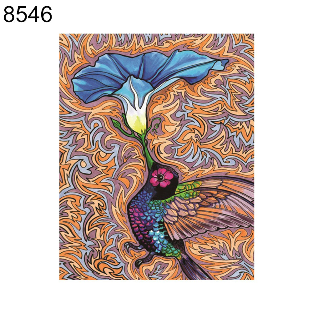 Peacock Flower Cat DIY Partial Diamond Painting Modern Cross Stitch Wall Decor