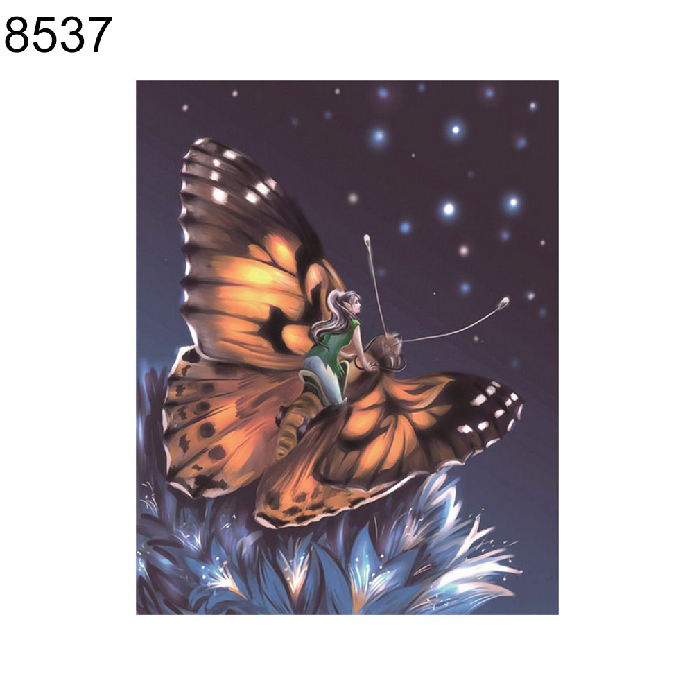 Peacock Flower Cat DIY Partial Diamond Painting Modern Cross Stitch Wall Decor