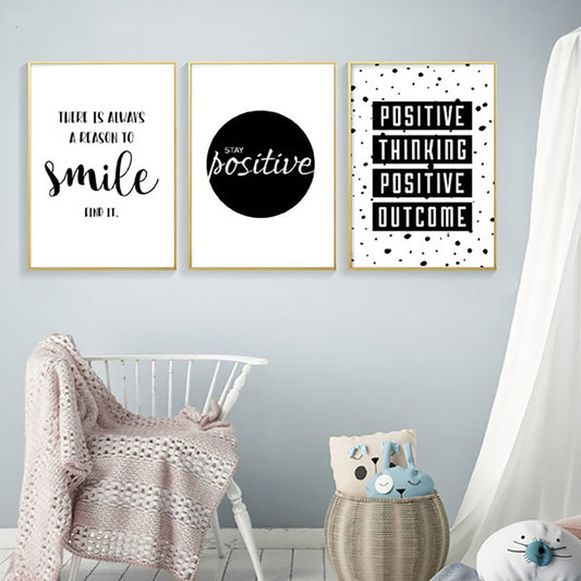 Encouragement Painting Poster Wall Picture Home Bedroom Living Room Decoration