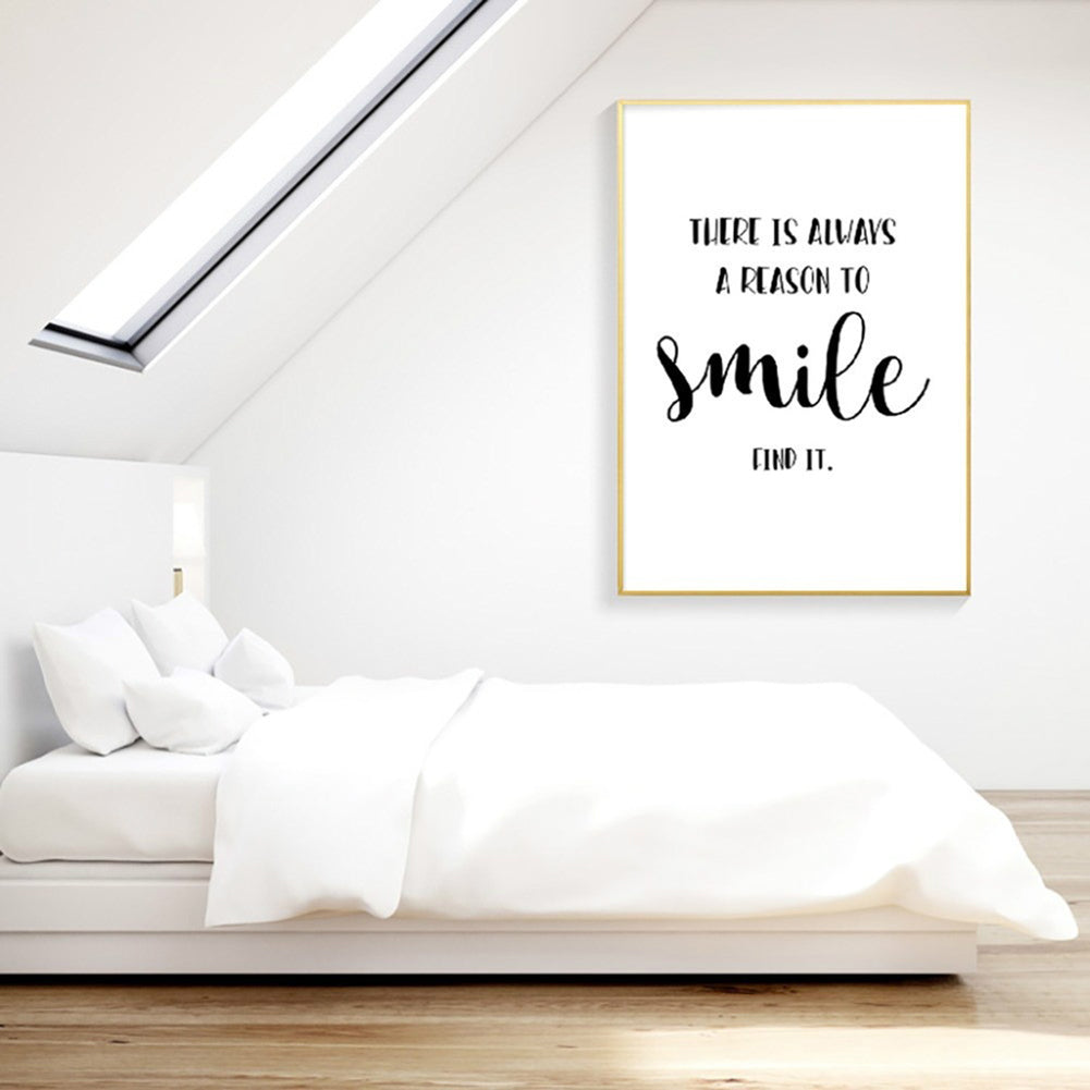 Encouragement Painting Poster Wall Picture Home Bedroom Living Room Decoration
