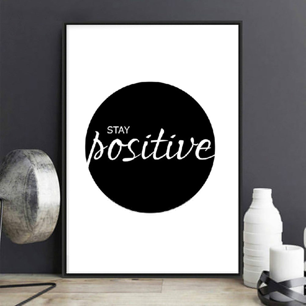 Encouragement Painting Poster Wall Picture Home Bedroom Living Room Decoration