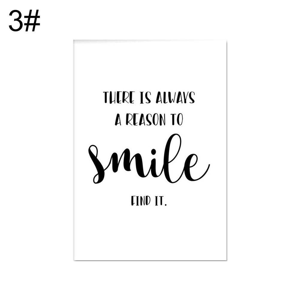 Encouragement Painting Poster Wall Picture Home Bedroom Living Room Decoration