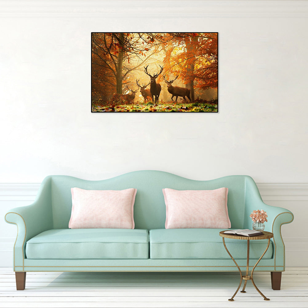 Elephant Chicken Tiger Full Drill Diamond Painting Animal DIY Cross Stitch Decor