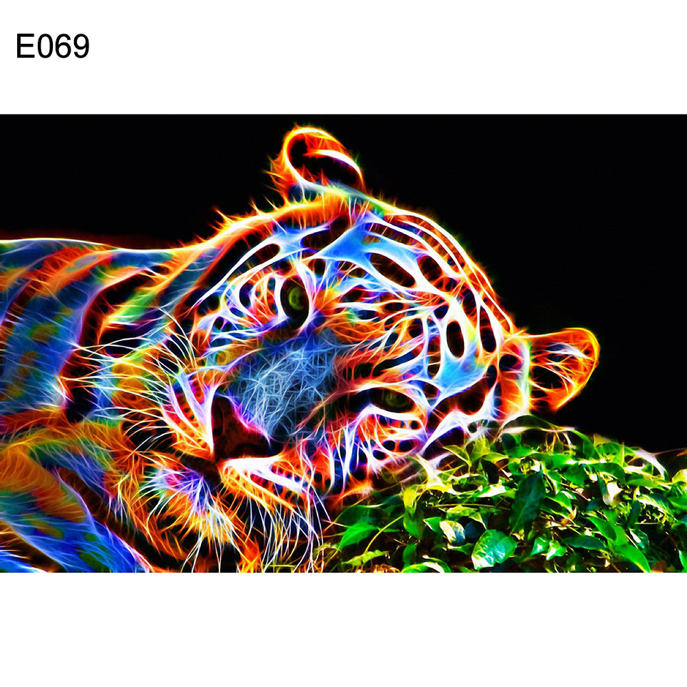 Elephant Chicken Tiger Full Drill Diamond Painting Animal DIY Cross Stitch Decor