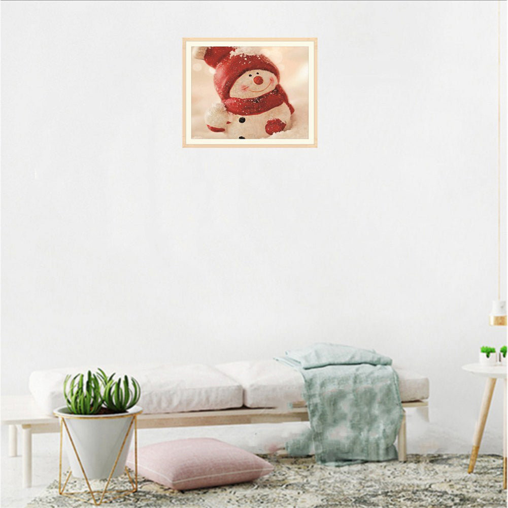 Christmas Snowman Halloween Full Diamond Painting Cross Stitch Decor Wall Craft