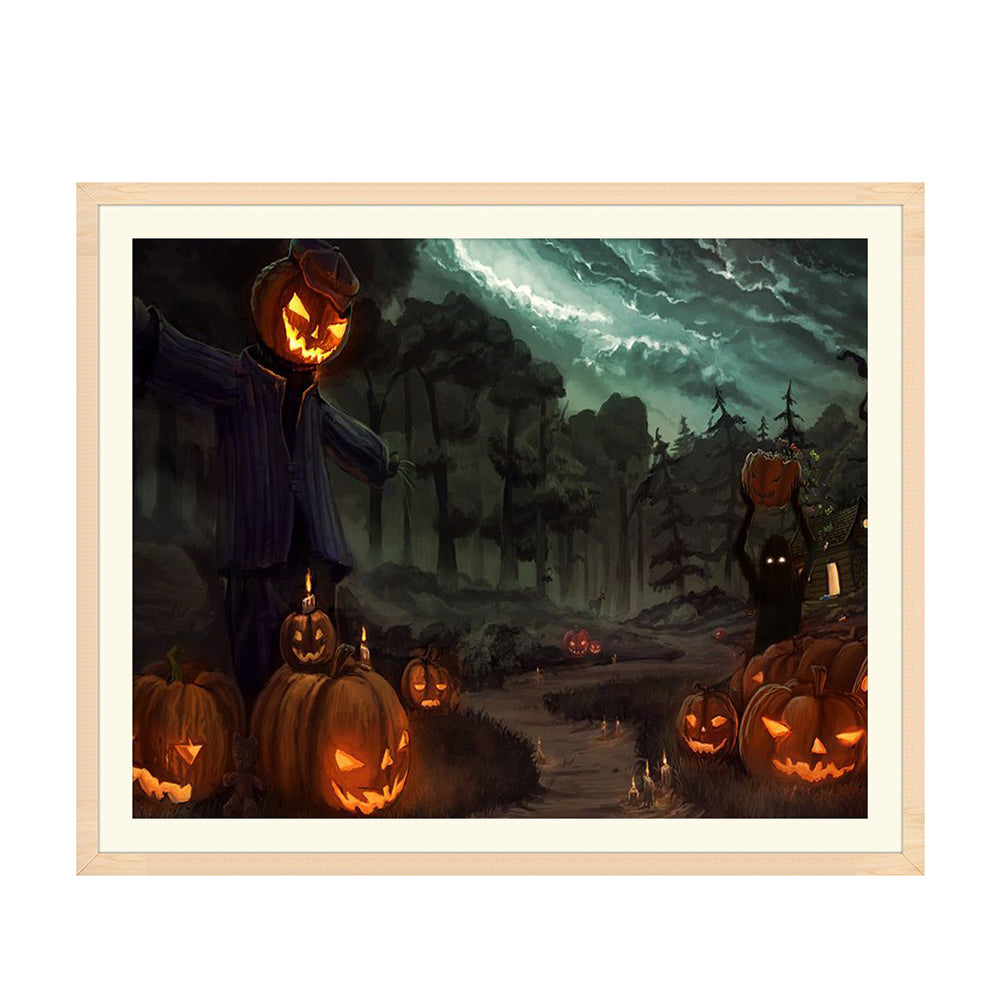 Christmas Snowman Halloween Full Diamond Painting Cross Stitch Decor Wall Craft