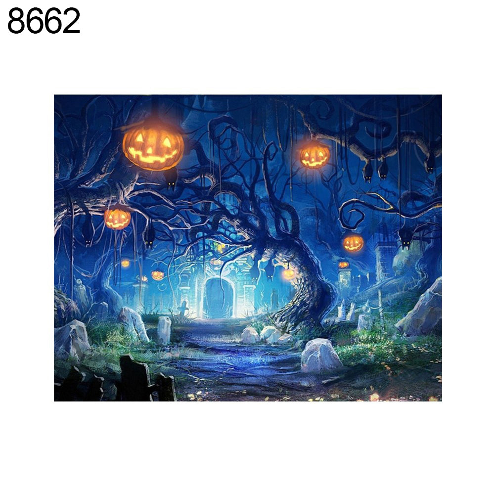 Christmas Snowman Halloween Full Diamond Painting Cross Stitch Decor Wall Craft