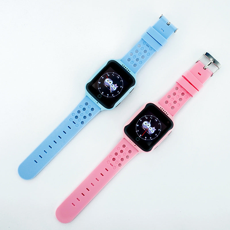 GPS Kids Smart Watch With Camera Flashlight Baby Watch SOS Call Location Device Tracker