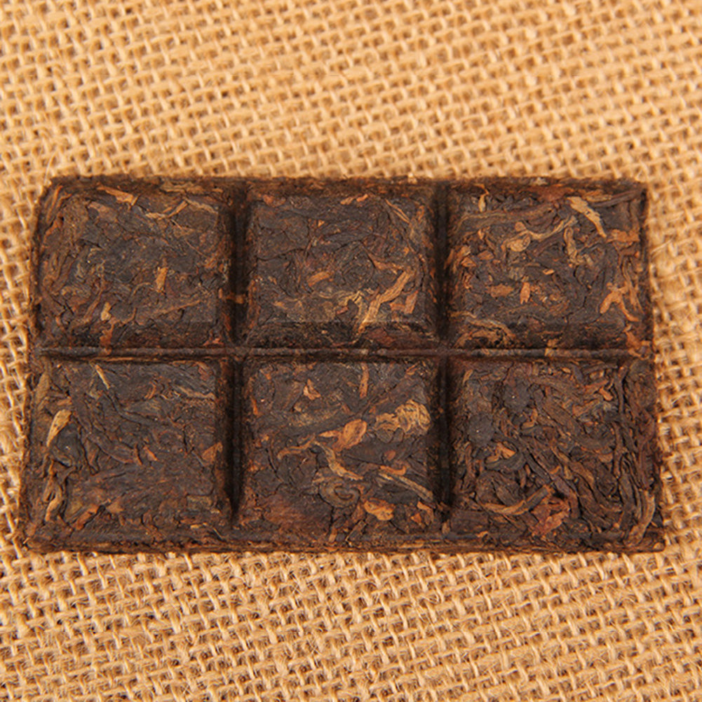 50g 2012 Year Chinese Yunnan Ripe Tea Large Leaves Pu'er Pu-erh Health Tea Brick