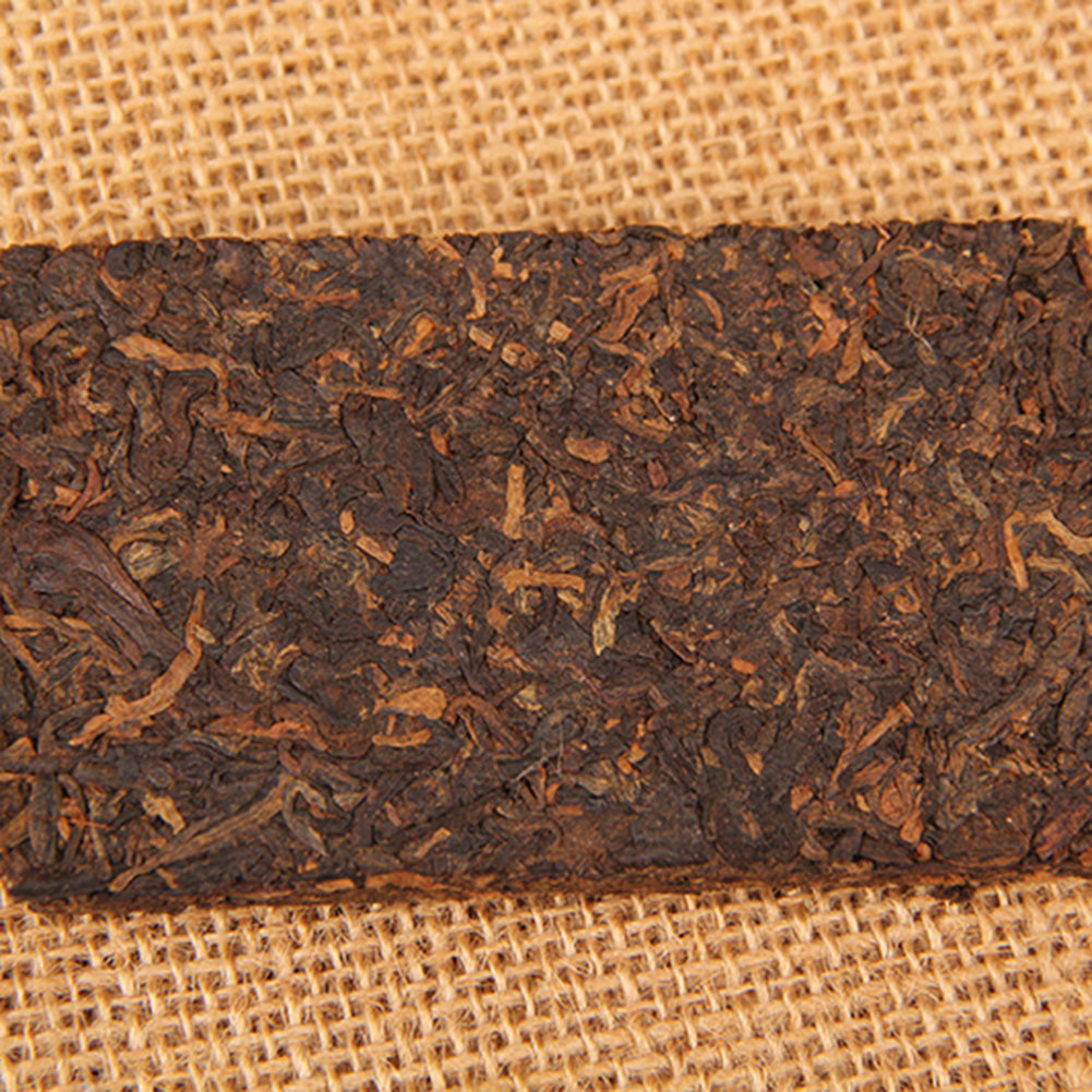 50g 2012 Year Chinese Yunnan Ripe Tea Large Leaves Pu'er Pu-erh Health Tea Brick