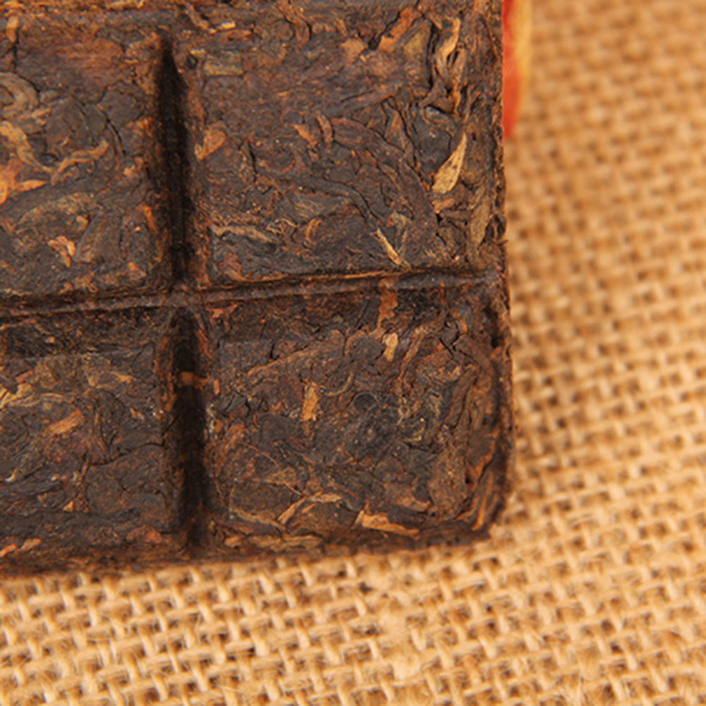 50g 2012 Year Chinese Yunnan Ripe Tea Large Leaves Pu'er Pu-erh Health Tea Brick