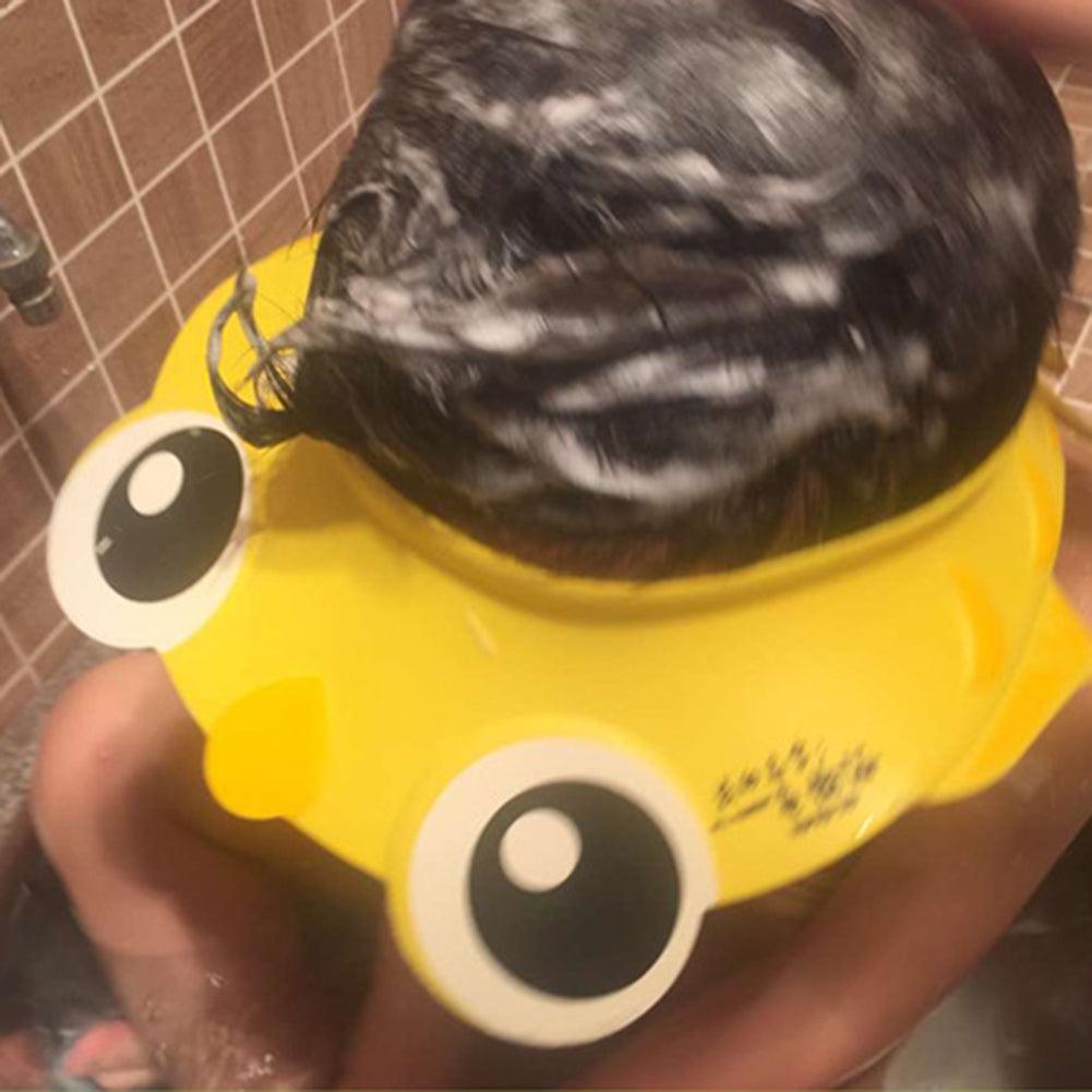 Adjustable Soft Baby Kids Children Shampoo Bath Shower Cap Hair Shield Hat