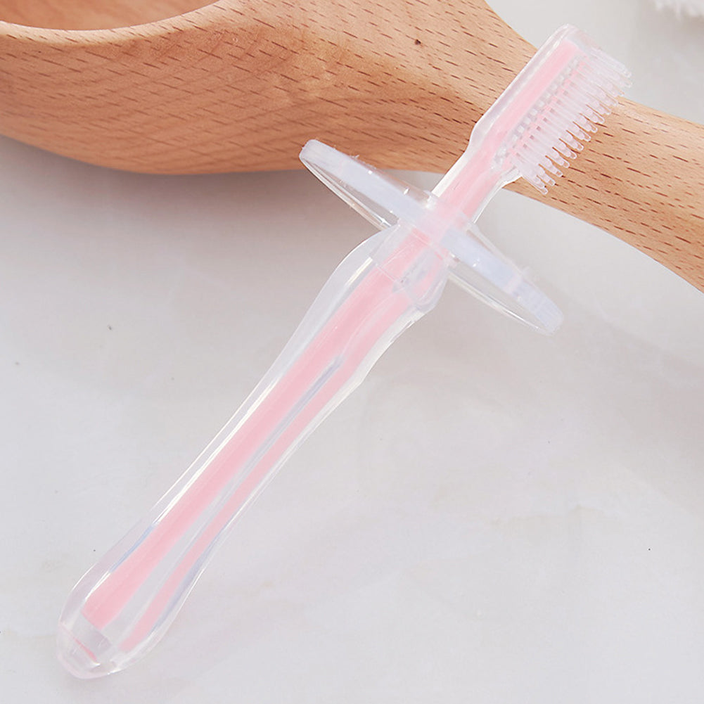 Soft Silicone Baby Infants Training Toothbrush Brush Teether Dental Oral Care