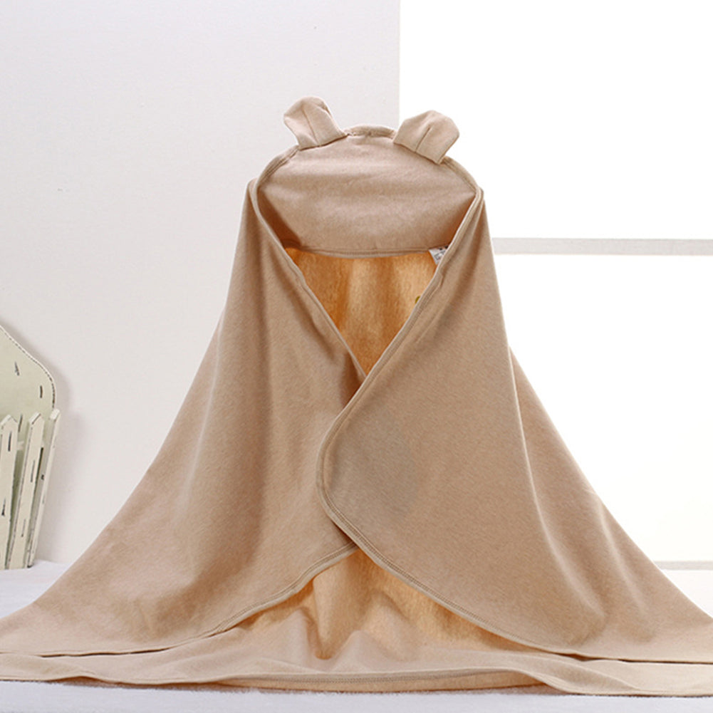 Soft Hooded Towel Kids Beach Pool Bath Wrap Washcloth Newborn Shower Present