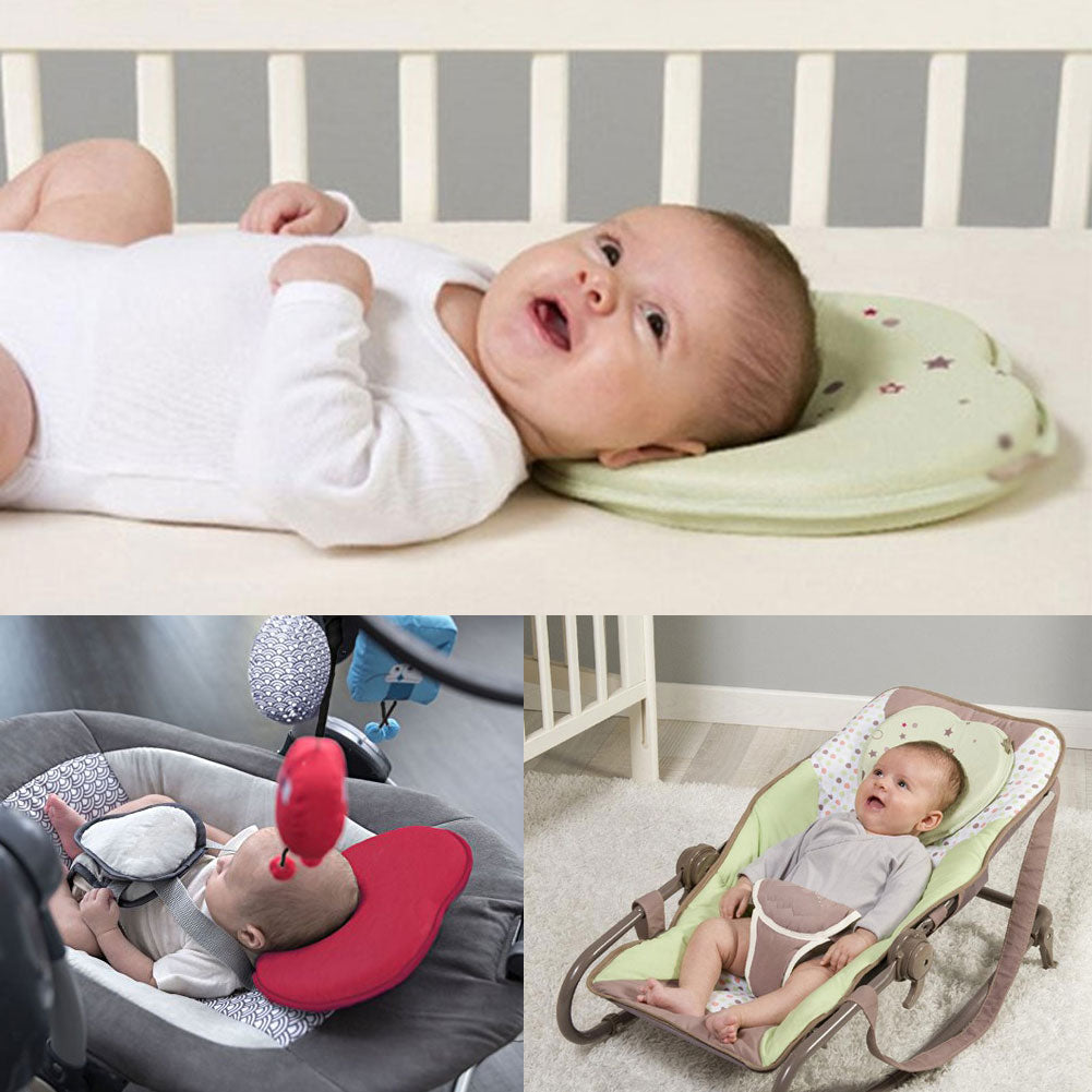 Heart Shape Baby Pillow Prevent Flat Head Protection Cushion Sleep Positioner