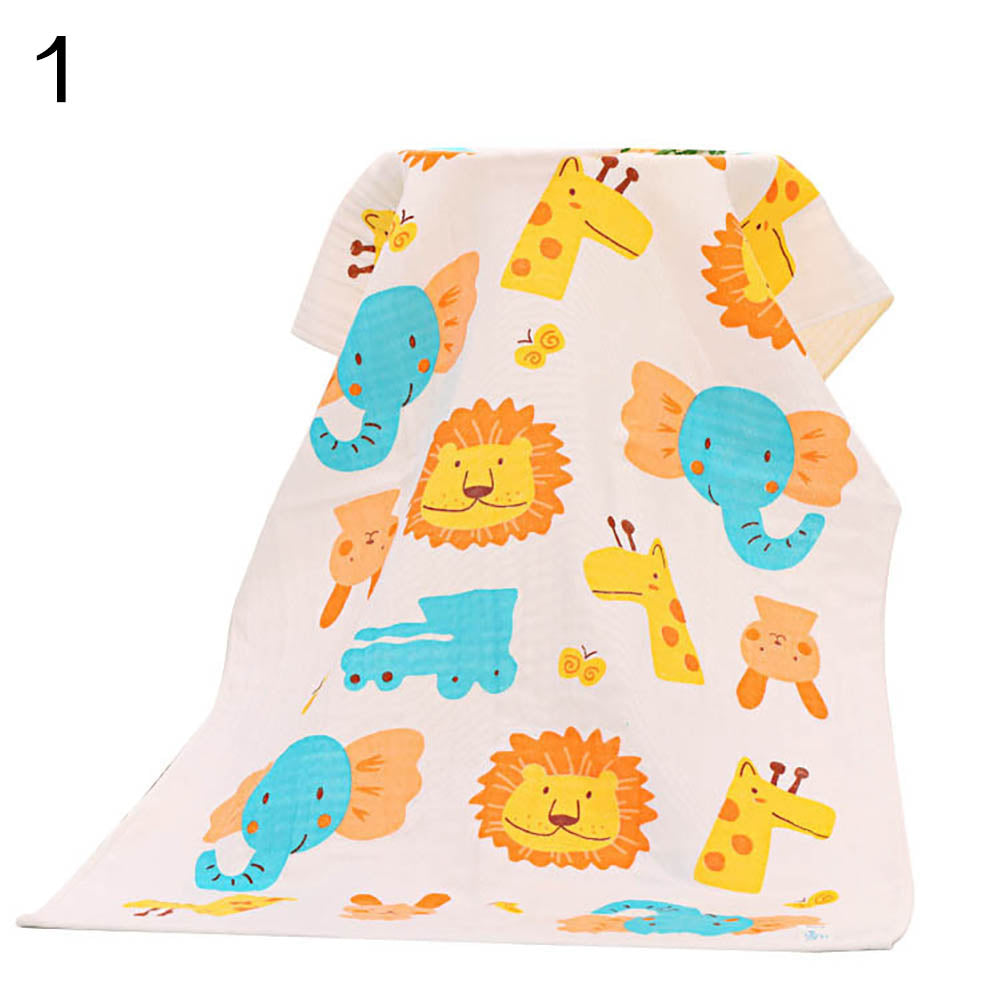 Cartoon Cute Animal Soft Absorbent Washcloth Baby Shower Bath Towel 60x120cm