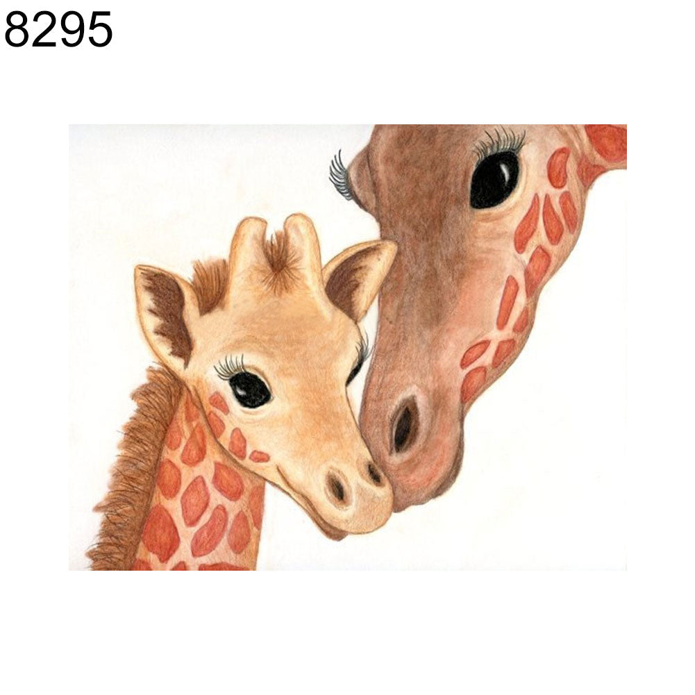 Lovely Sika Deer DIY Art 5D Diamond Painting Handcraft Wall Home Decoration Gift