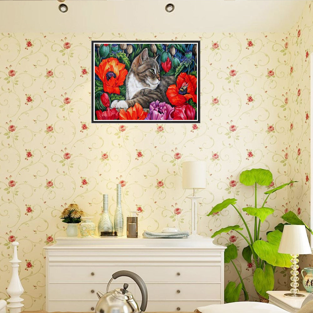 Animal Pattern 5D DIY Diamond Embroidery Wall Painting Cross Stitch Home Decor
