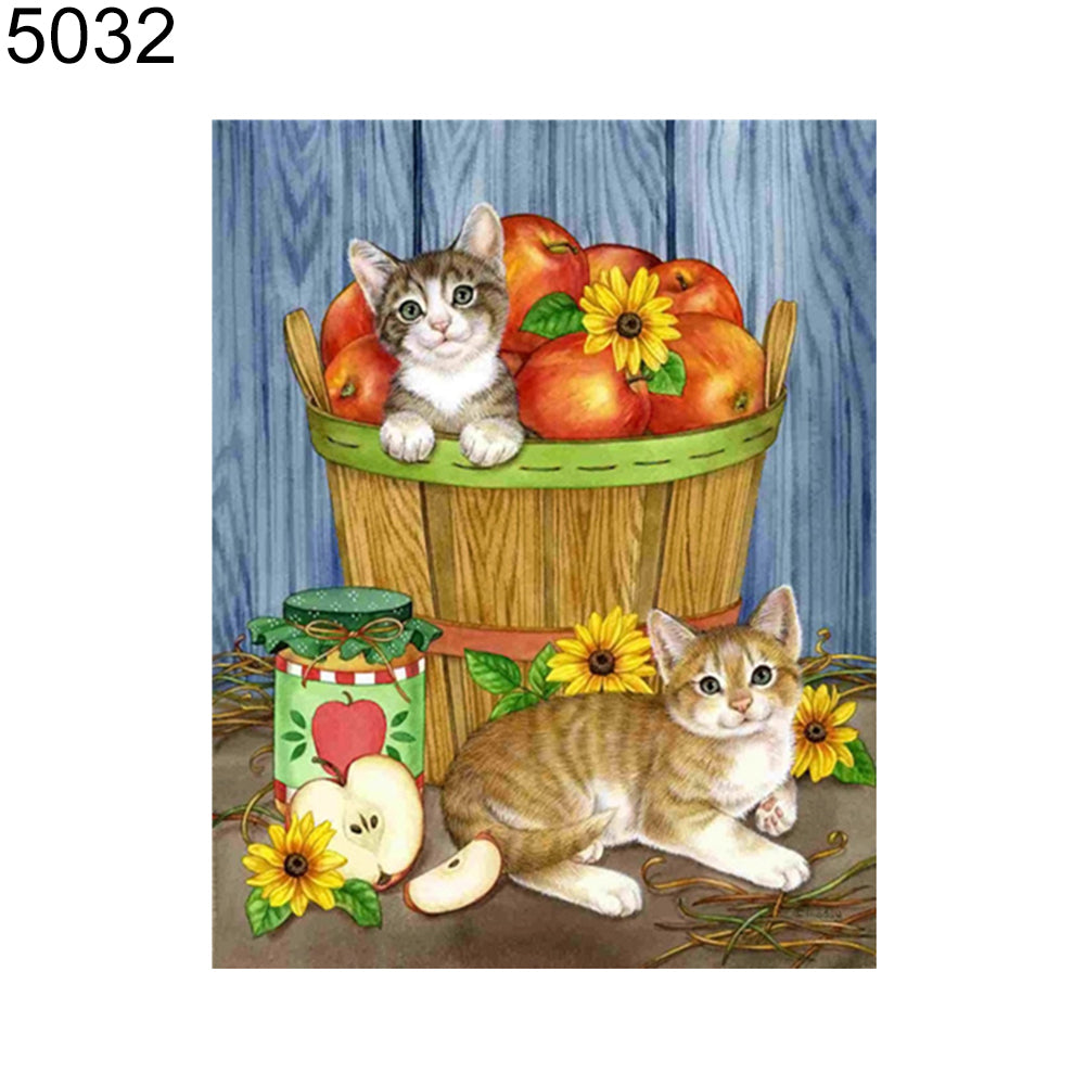 Animal Pattern 5D DIY Diamond Embroidery Wall Painting Cross Stitch Home Decor