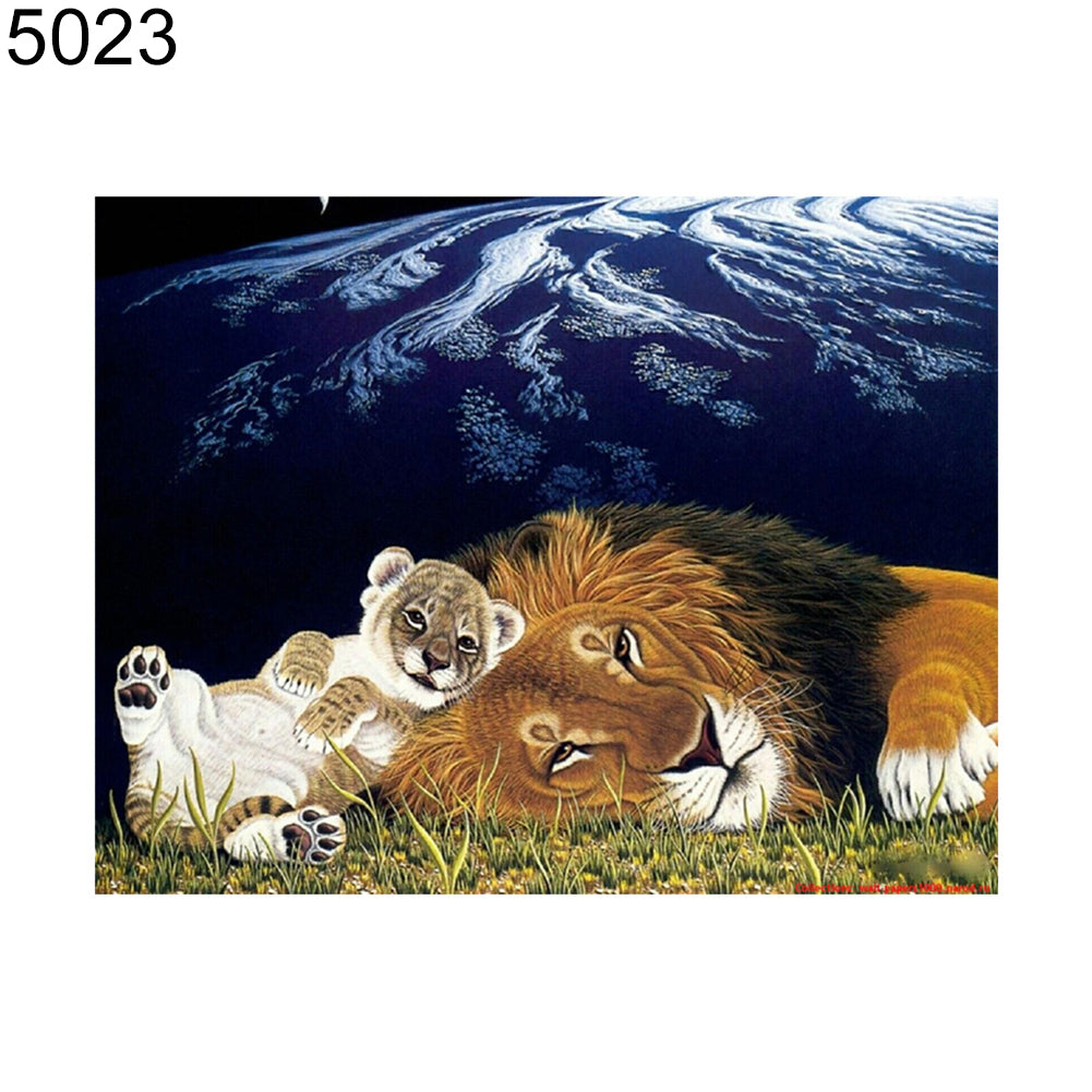 Animal Pattern 5D DIY Diamond Embroidery Wall Painting Cross Stitch Home Decor