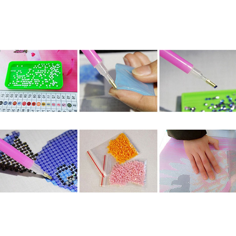 Colored Skull Flower DIY Crafts Diamond Painting Art DIY Room Wall Decoration