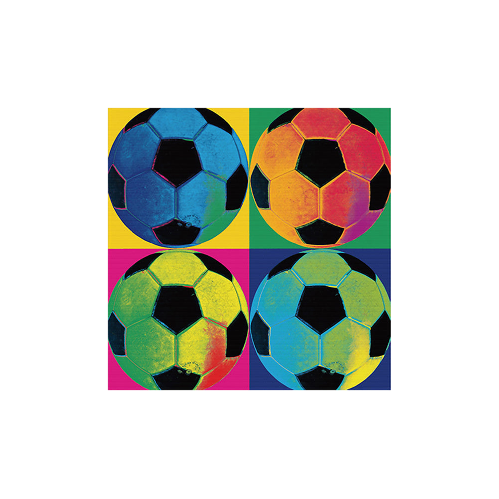 Creative 4 Color Soccer Painting Canvas Wall Art Craft Hanging Home Decor Gift