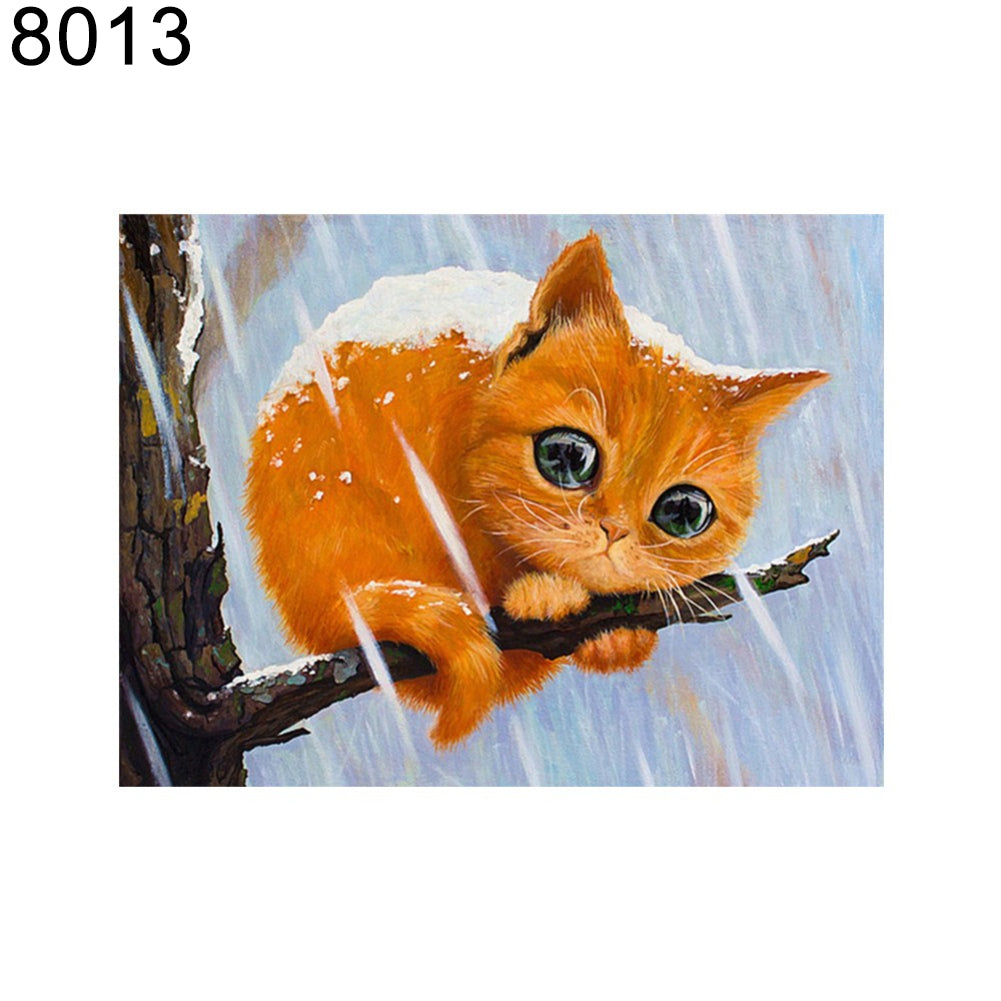 Animal Pattern Diamond Painting Wall Art Craft Cross Stitch DIY Home Decoration