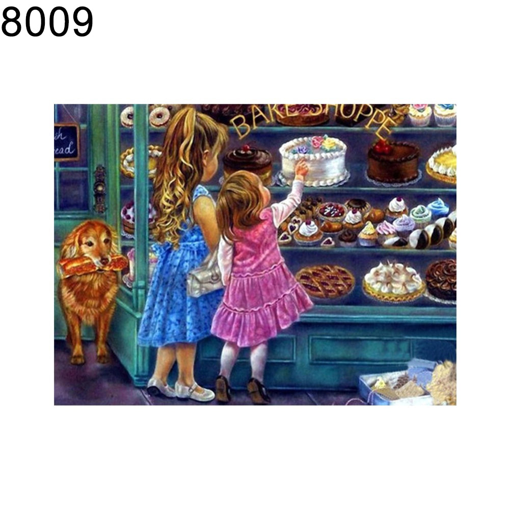 Animal Pattern Diamond Painting Wall Art Craft Cross Stitch DIY Home Decoration