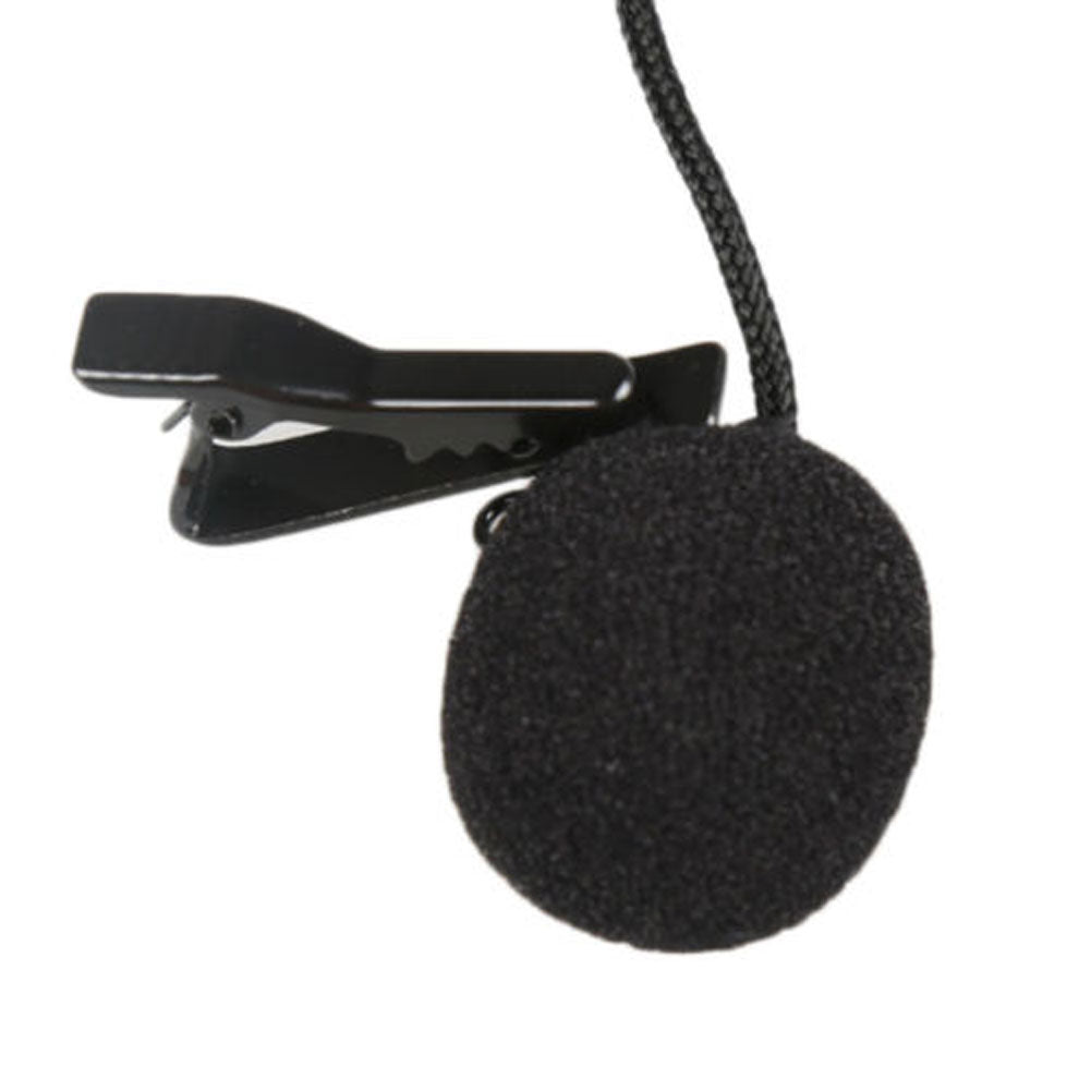 Clip-on Lapel Mini Lavalier Mic Microphone 3.5mm for Smart Phone PC Recording