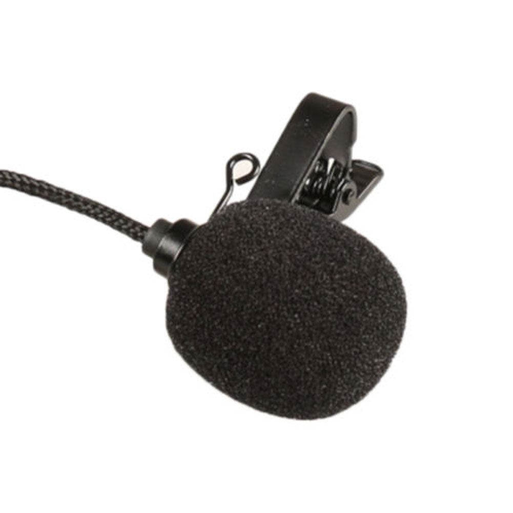 Clip-on Lapel Mini Lavalier Mic Microphone 3.5mm for Smart Phone PC Recording