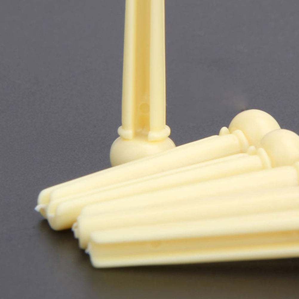 Durable 6-String Acoustic Guitar Bridge Saddle Nut with 6 Pcs Bridge Pins Set