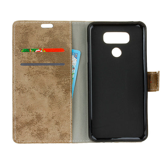 Scene map flip cover all-inclusive wallet? for LG V40 vintage