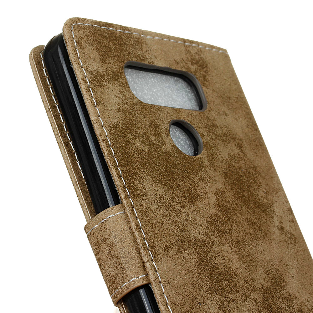 Scene map flip cover all-inclusive wallet? for LG V40 vintage