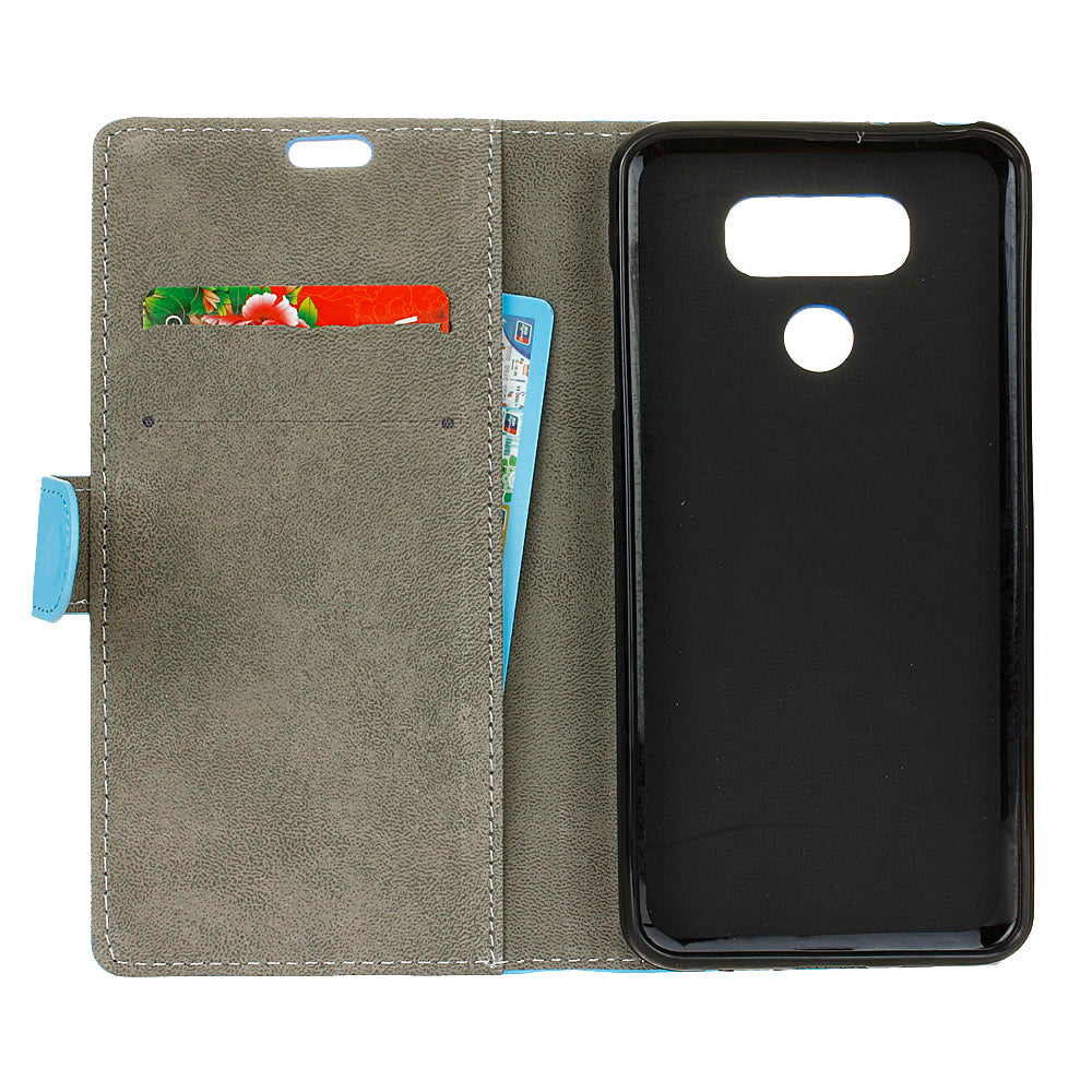 Scene map flip cover all-inclusive wallet? for LG V40 plain weave
