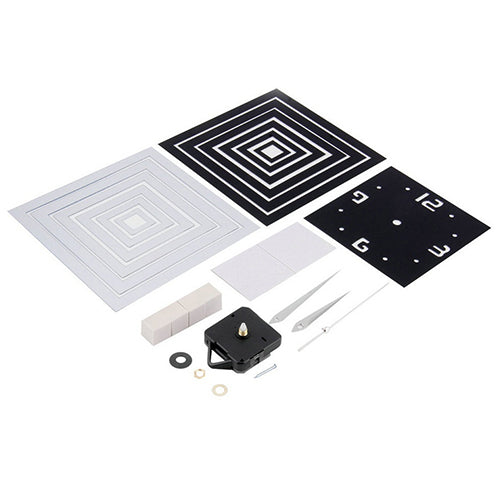 Modern Frameless 3D Acrylic Mirror Surface Wall Clock Sticker DIY Home Decor