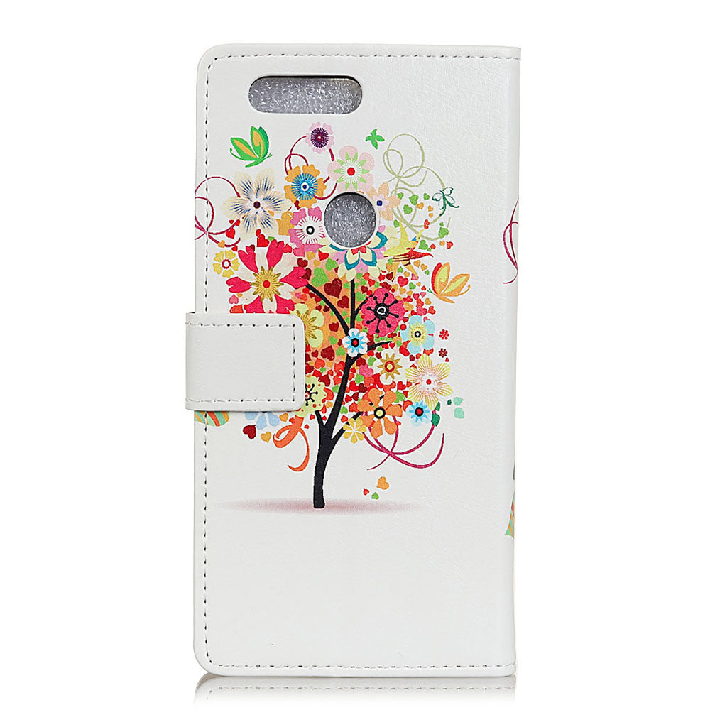 Scene map flip cover all inclusive with wallet? for OPPO F9 PRO   mangrove