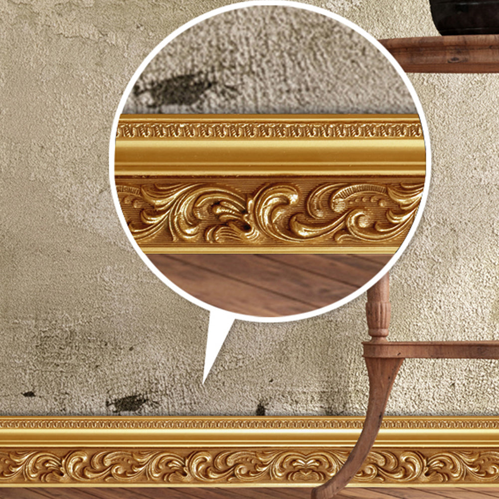 5m Waterproof 3D Skirting Board Sticker Kitchen Living Bathroom Decor Wall Decal