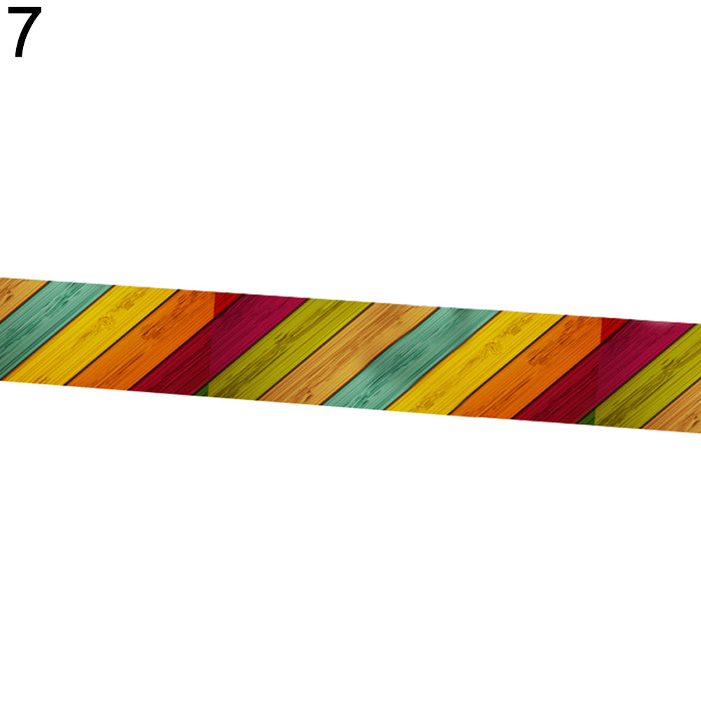 5m Waterproof 3D Skirting Board Sticker Kitchen Living Bathroom Decor Wall Decal