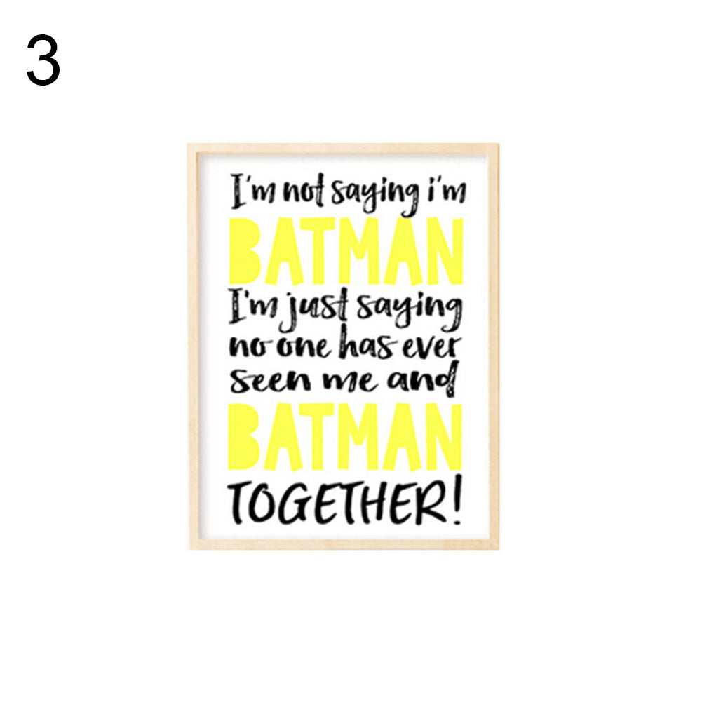 Lovely Arrow Letter Modern Decorative Painting Wall Hanging Home Room Cafe Decor