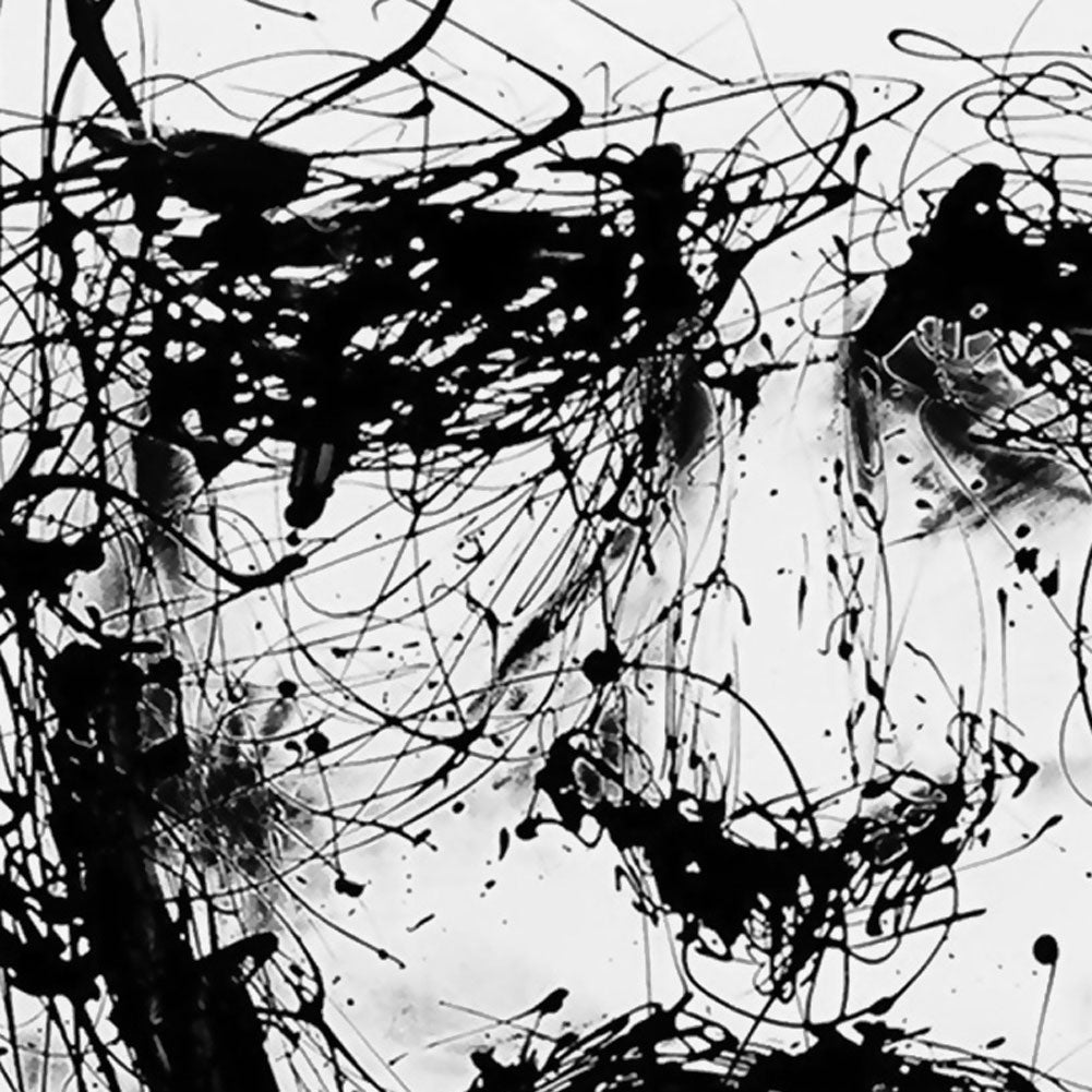 Abstract Line Drawing Boy Canvas Art Wall Painting Home Cafe Unframed Decor