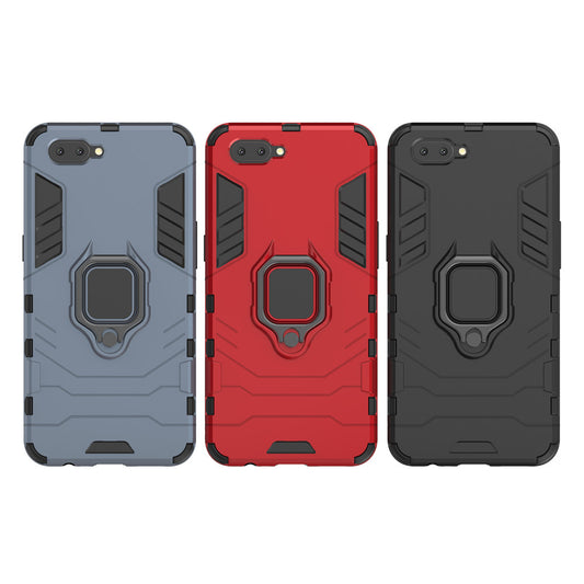 Scene map armor series heavy airbag case with ring, for  OPPO A5  A3S