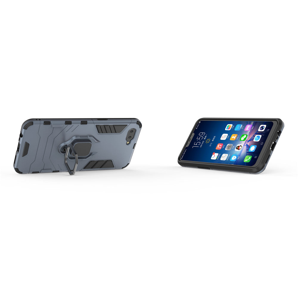 Scene map armor series heavy airbag case with ring, for  OPPO A5  A3S