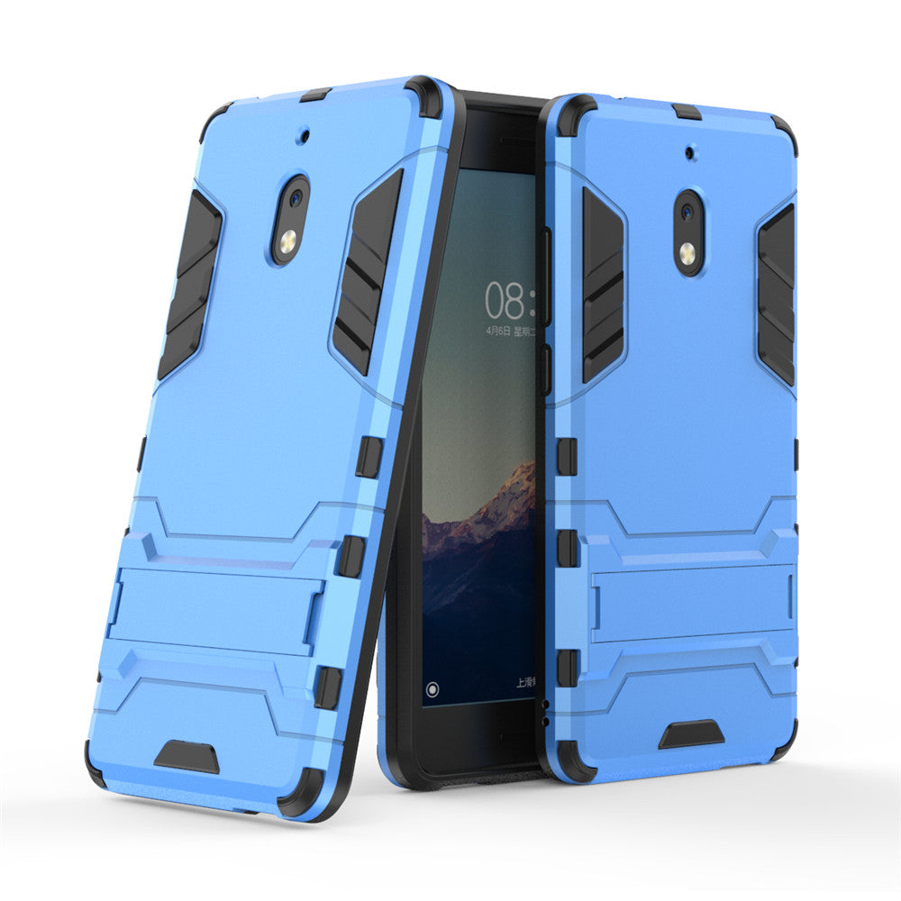 Scene map armor series heavy airbag cover with bracket, for  Nokia 2.1