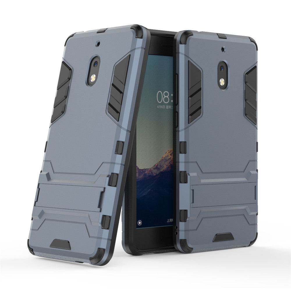 Scene map armor series heavy airbag cover with bracket, for  Nokia 2.1