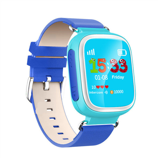 Q80 GPS Device Tracker Colorful Smart Watch SOS Emergency Call for Kids for IOS  Android Smartwatch Wristband Alarm