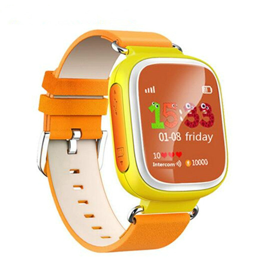 Q80 GPS Device Tracker Colorful Smart Watch SOS Emergency Call for Kids for IOS  Android Smartwatch Wristband Alarm