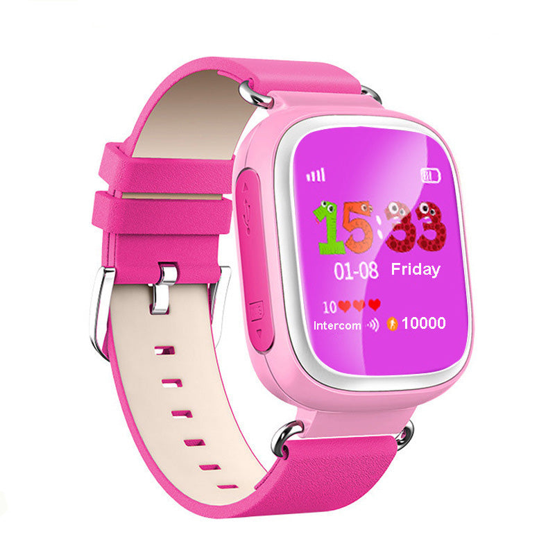 Q80 GPS Device Tracker Colorful Smart Watch SOS Emergency Call for Kids for IOS  Android Smartwatch Wristband Alarm